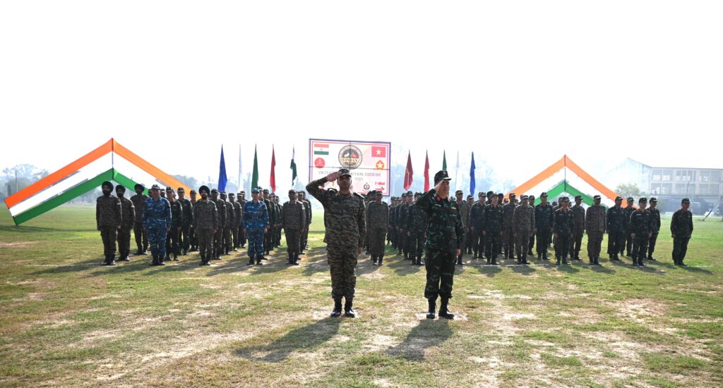 5theditionofvietnamindiabilateralarmyexercisebeginsatambala