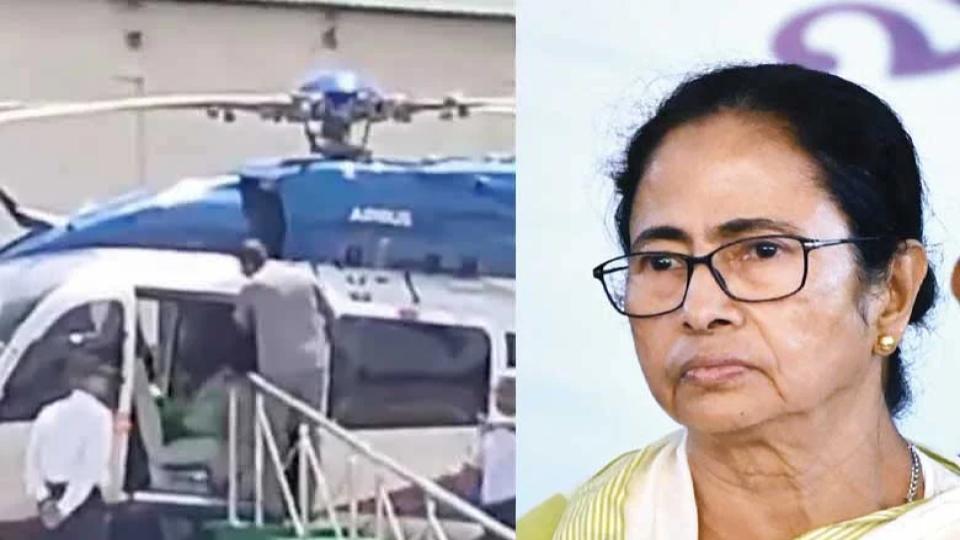 Mamata Banerjee injured again after fall while boarding helicopter