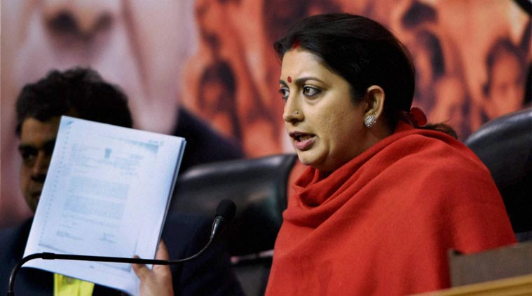 smritiiranirejectsallegationsofinterferenceinhyderabaduniversity