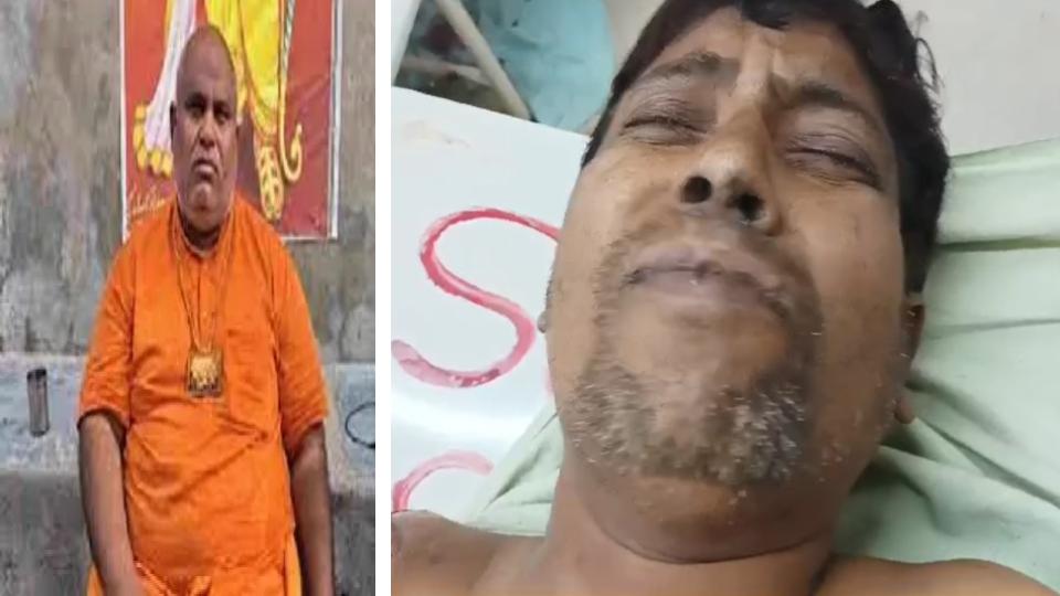 cowvigilantebittubajrangisbrothersetonfireinfaridabadhospitalised