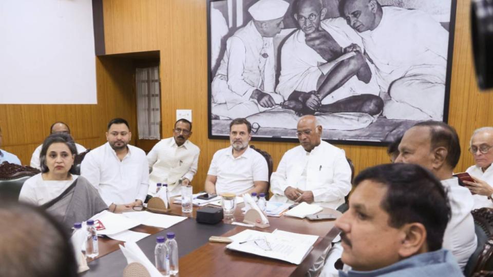INDIA bloc parties to meet on September 30 over EC row, SIR