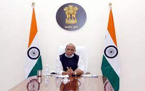 defenceministerrajnathsinghreviewseffortsofhisministryarmedforcesdrdoinfighting2ndcovidwave