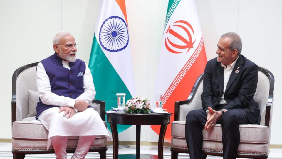 PM Modi, Pezeshkian meet for first time since Iran war began