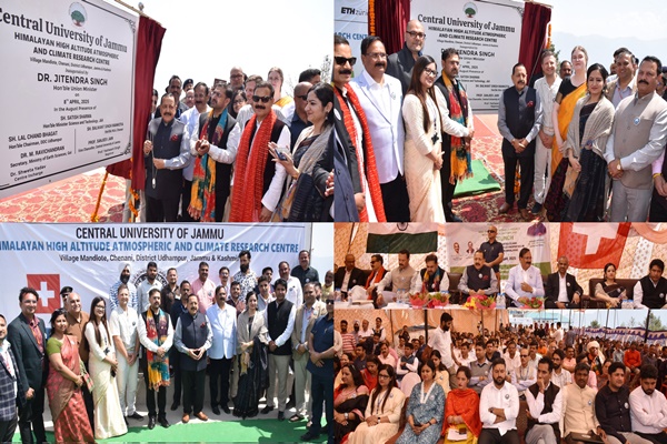 unionministerjitendrasinghinauguratesfirsthimalayanclimatecentreinudhampur