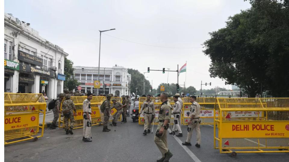 Delhi Tightens Security Ahead of INDIA Bloc