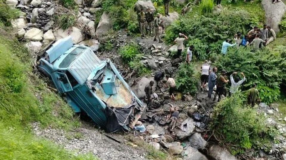 3 CRPF personnel dead, 15 injured in road accident in Jammu and Kashmir