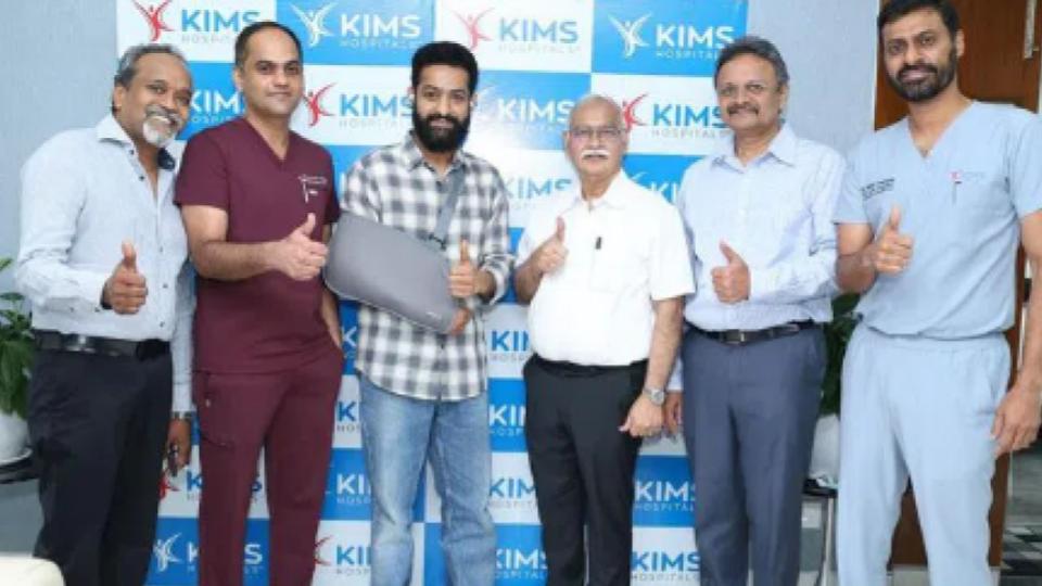 Junior NTR discharged from KIMS Hospitals after successful shoulder surgery