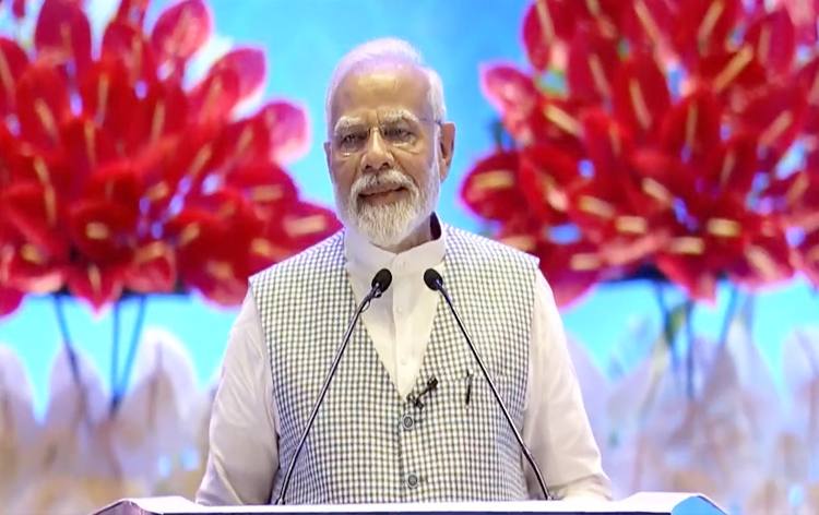 Prime Minister Modi interacts with 