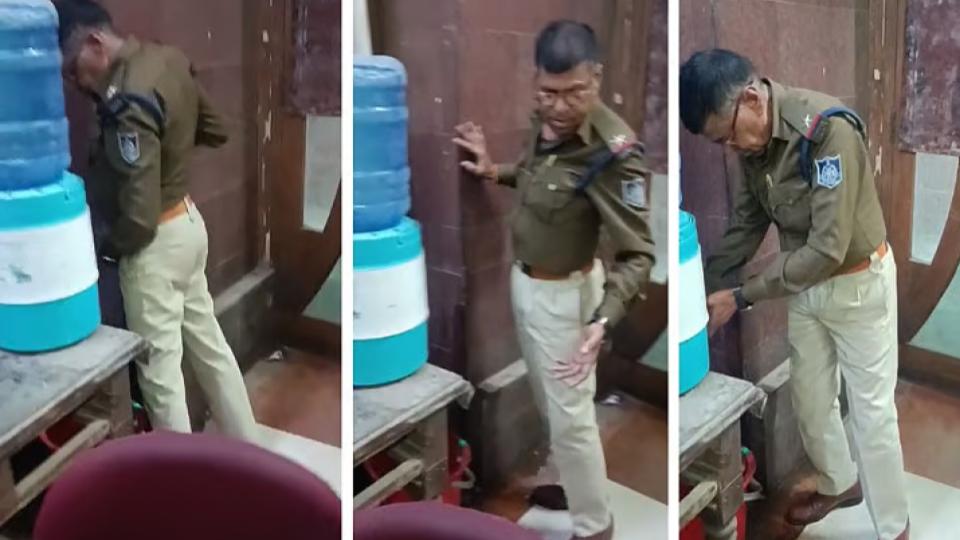 drunkasicaughtpeeinginadustbinattcofficeofgwaliorrailwaystation