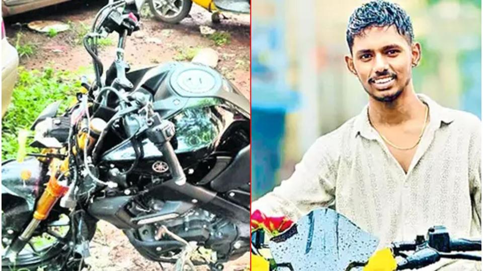 Youth Dies in Crash in Visakhapatnam 