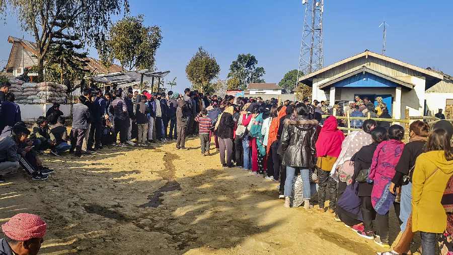 repollingforassemblyelectionsunderwayat4boothsinnagaland