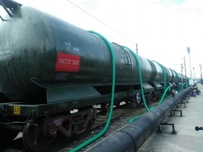 specialwatertraintoreachchennaitoday