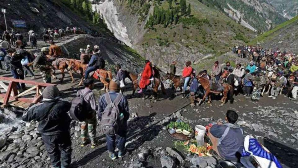 Amarnath Yatra suspended indefinitely as tracks damaged