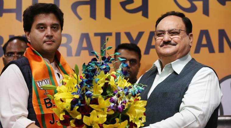 jyotiradityascindiajoinsbjpinpresenceofjpnadda