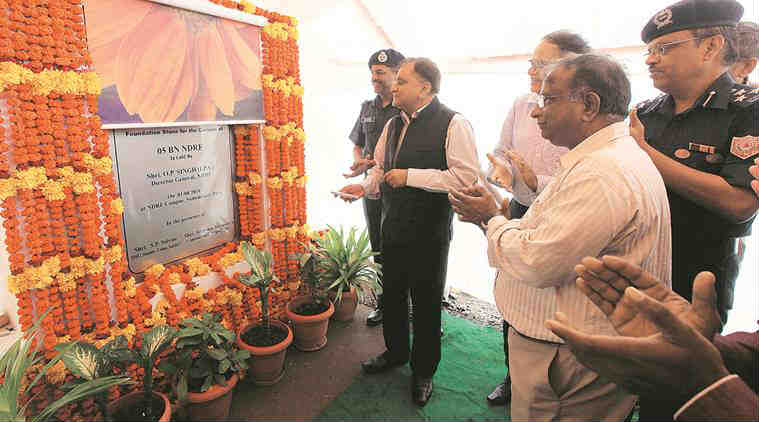 foundationstonelaidforndrfstationinpune