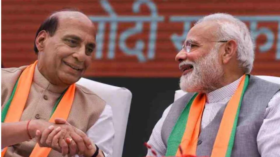 Rajnath Singh Thanks PM Narendra Modi for Warm Birthday Message