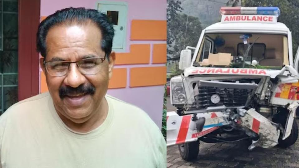 Patient Loses Life As Ambulance Crashes Into Wall in Idukki, Keralam