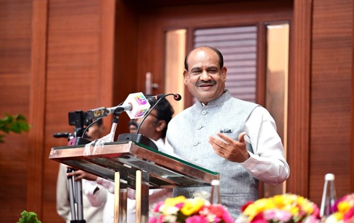 loksabhaspeakerombirlasayscoordinateddesigneddisruptionsofhouselowersdignityofparliament