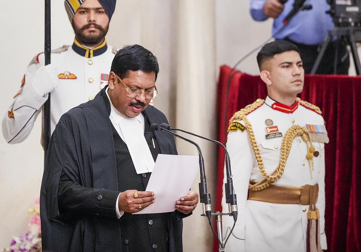 Justice BR Gavai sworn in as 52nd Chief Justice of India