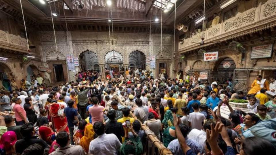vrindavan’sbankebiharitemplerejectshindutvagroup’sislamophobicdemand