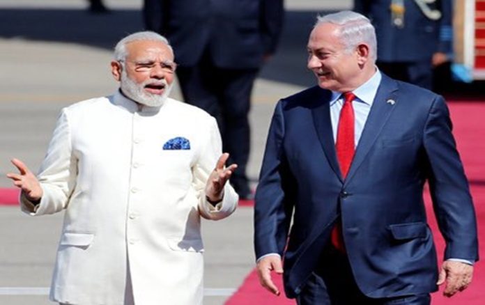 PM Modi discusses with his Israeli counterpart Benjamin Netanyahu ways to strengthen India-Israel friendship