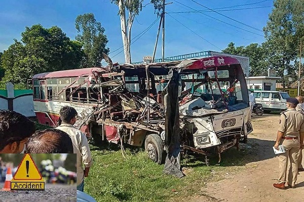ninekilledover30injuredafterjeepcollideswithuproadwaysbusinpilibhit