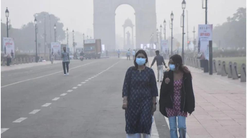 Delhi’s air quality improves slightly to poor category