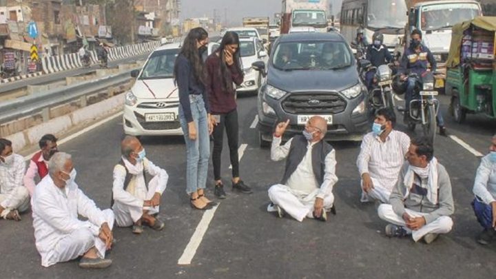 farmersprotest:severalroadsremainclosedindelhi