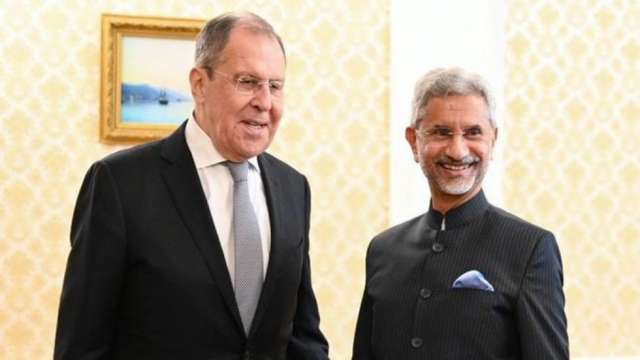 eamsjaishankartoholdtalkswithhisrussiancounterpartsergeylavrovinnewdelhitoday