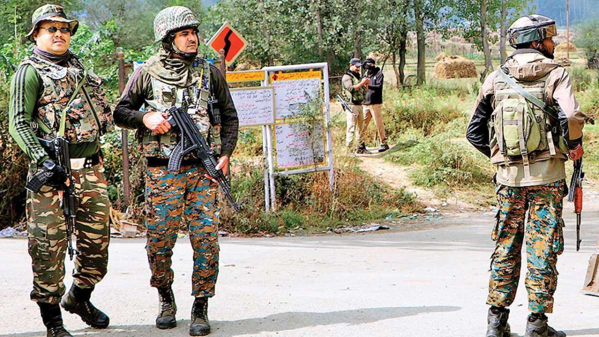 oneterroristgunneddowninanencounterintralofpulwama