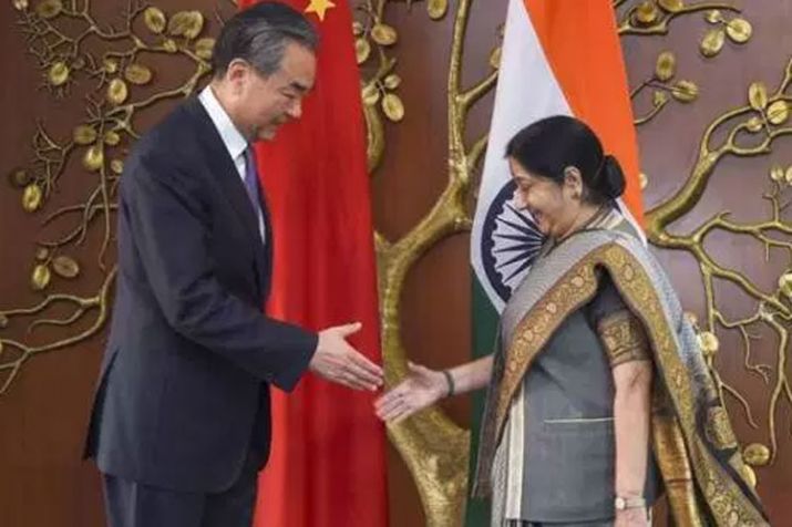sushmaswarajraisespulwamaterrorattackwithchineseforeignministerwangyi