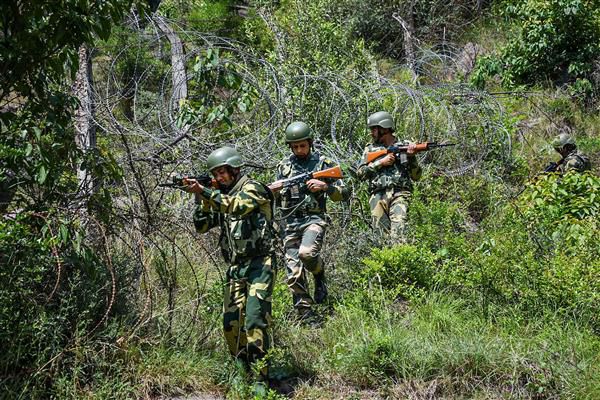 Security Forces Conduct Search Operations In Several Villages Along International Border In Samba