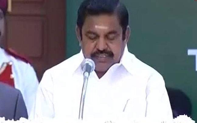 tncmpalanisamytochairhisfirstcabinetmeetingtoday