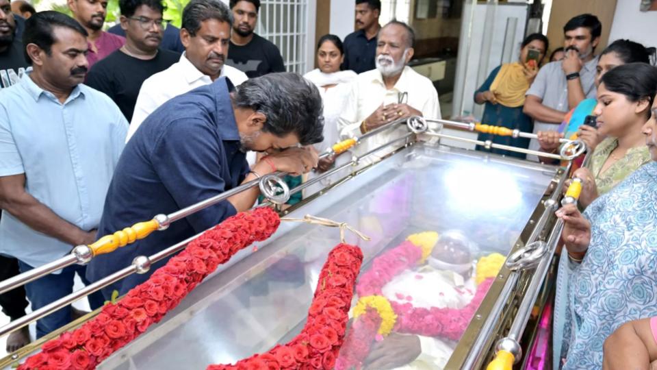 CM Vijay Visits Bharathiraja
