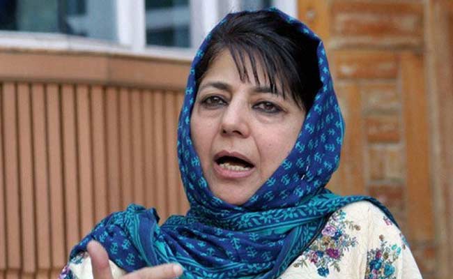 mehboobacallsallpartymeetingtodiscusssituationinkashmir
