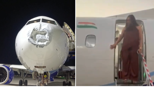IndiGo flight hit by lightning at 17,000 feet, aircraft