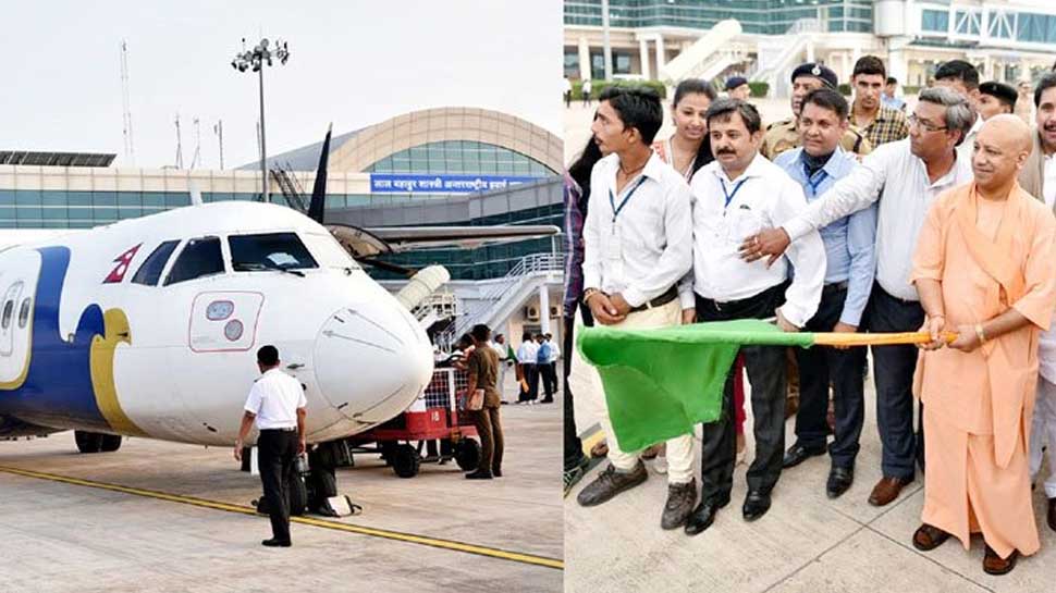 kathmandavaranasidirectflightflaggedoff