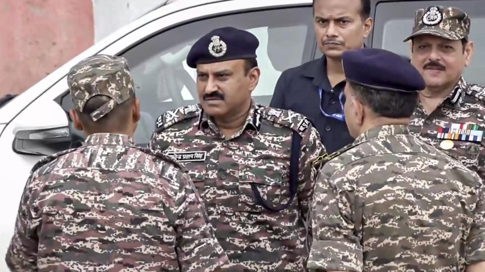 Singham Officer On Ground As Polling Underway In South 24 Parganas