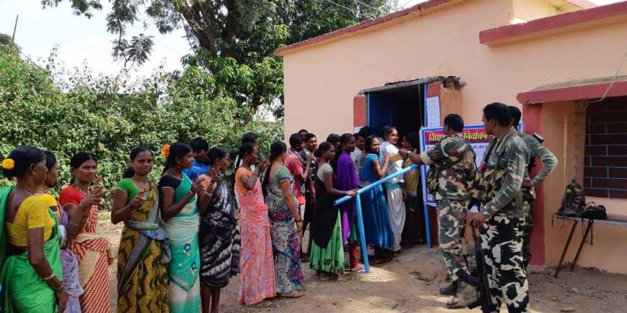 72percentvoterturnoutinthelastphaseofassemblyelectionsinchhattisgarh