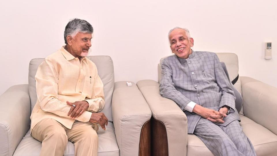 Andhra Pradesh Guv Nazeer And CM Naidu Extend Ugadi Greetings