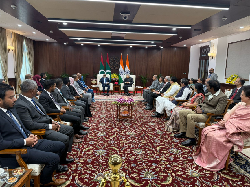 maldivesparliamentarydelegationmeetsvpjagdeepdhankharinnewdelhi