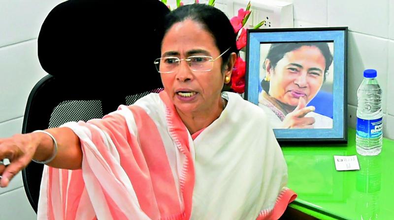 bjpnervousbecauseofoppositionunity:mamatabanerjee