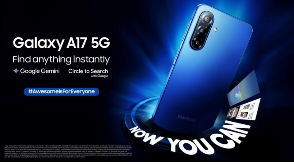 Samsung announced the launch of Galaxy A17 5G