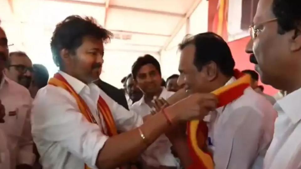 Former AIADMK Minister Semmalai Joins TVK Party