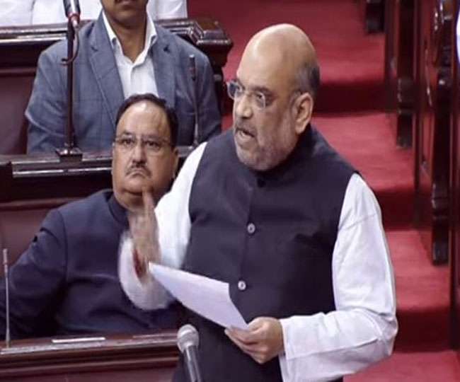 budgetsession:rajyasabharesumessessionamitshahaddresseshouse