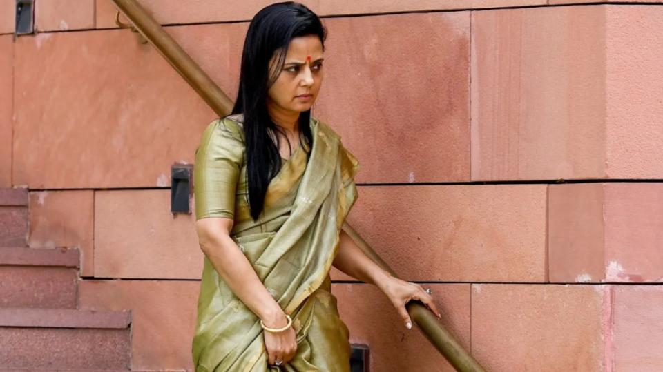 TMC MP Mahua Moitra faces protest outside party MLA’s residence