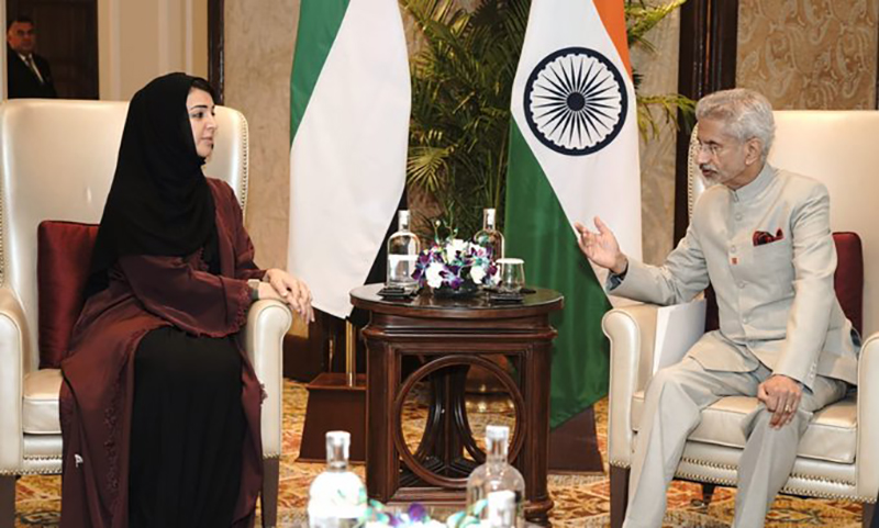 Jaishankar Holds Talks With UAE Minister Al Hashimy On Strategic Partnership