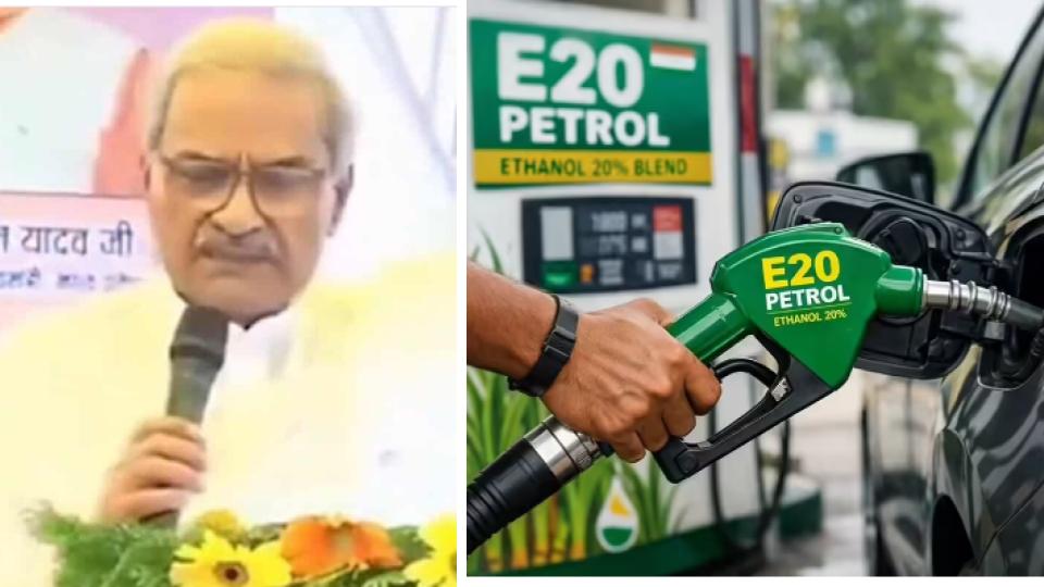 BJP MP on E20 ‘Will pure petrol come from your father’s house’