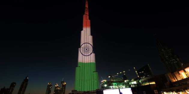 burjkhalifagetsatricolourmakeovertocelebrateindias68threpublicday