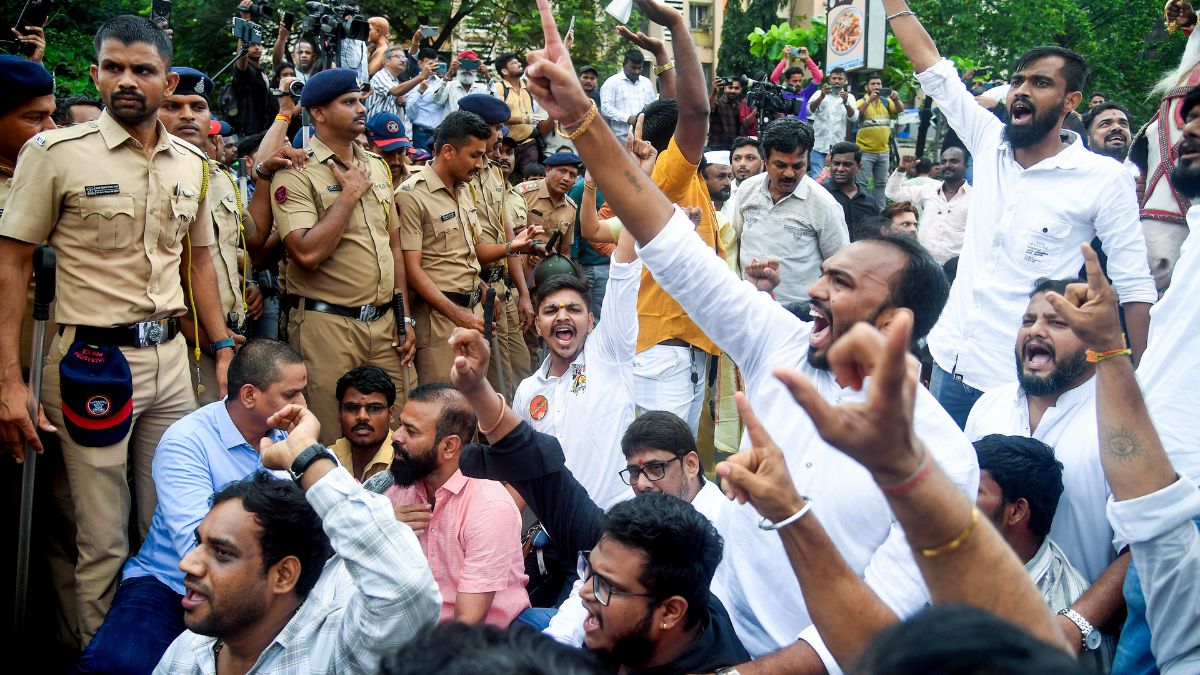 MNS’s Protest On Marathi Gets Huge Response